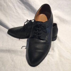 Japanese Black Leather Loafers